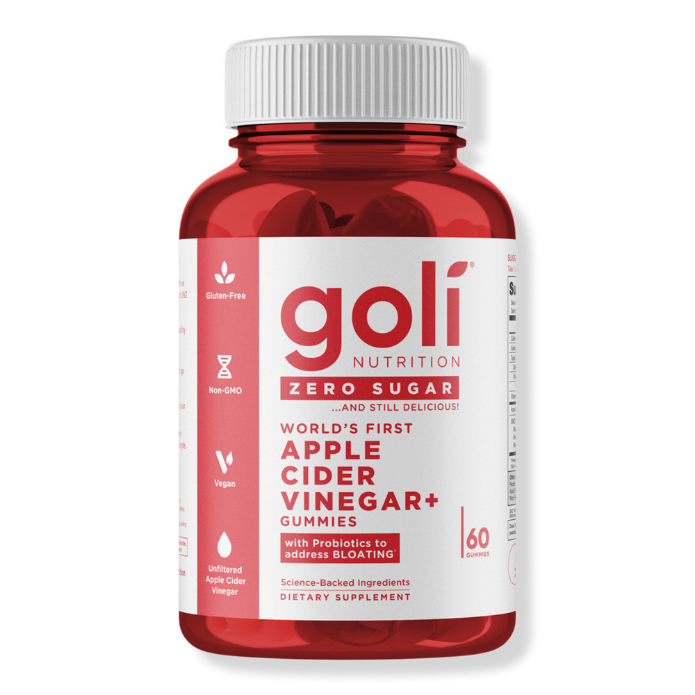 Goli Nutrition Zero Sugar Apple Cider Vinegar+ Gummies | Ulta