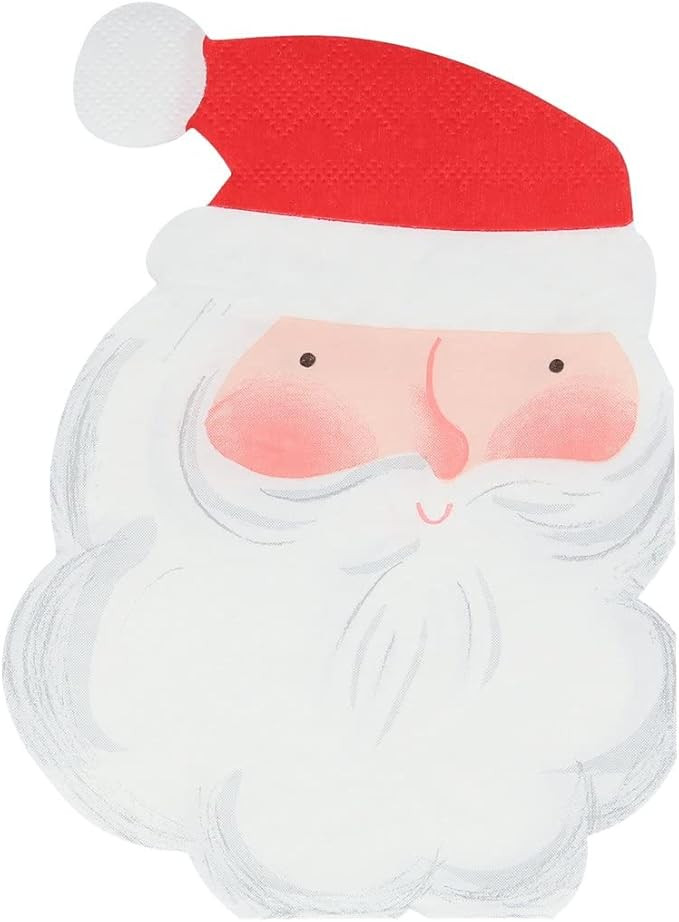 Meri Meri Jolly Santa Napkins | Amazon (US)