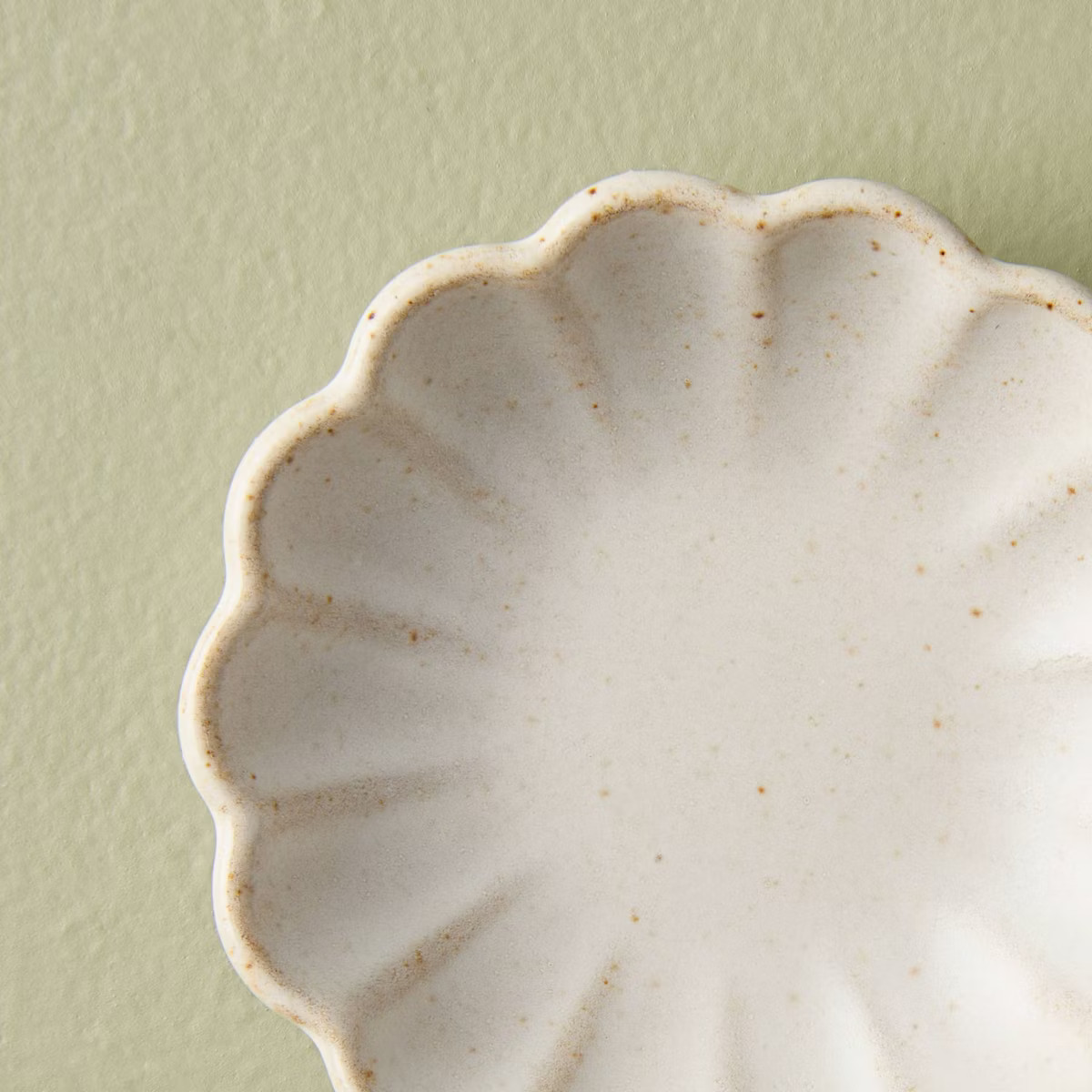 Fluted Ceramic Trinket Dish Vintage Cream - Hearth & Hand™ with Magnolia | Target