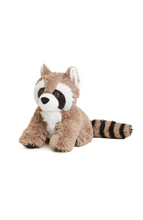 Warmies Raccoon Plush Toy in Medium Brown at Nordstrom | Nordstrom
