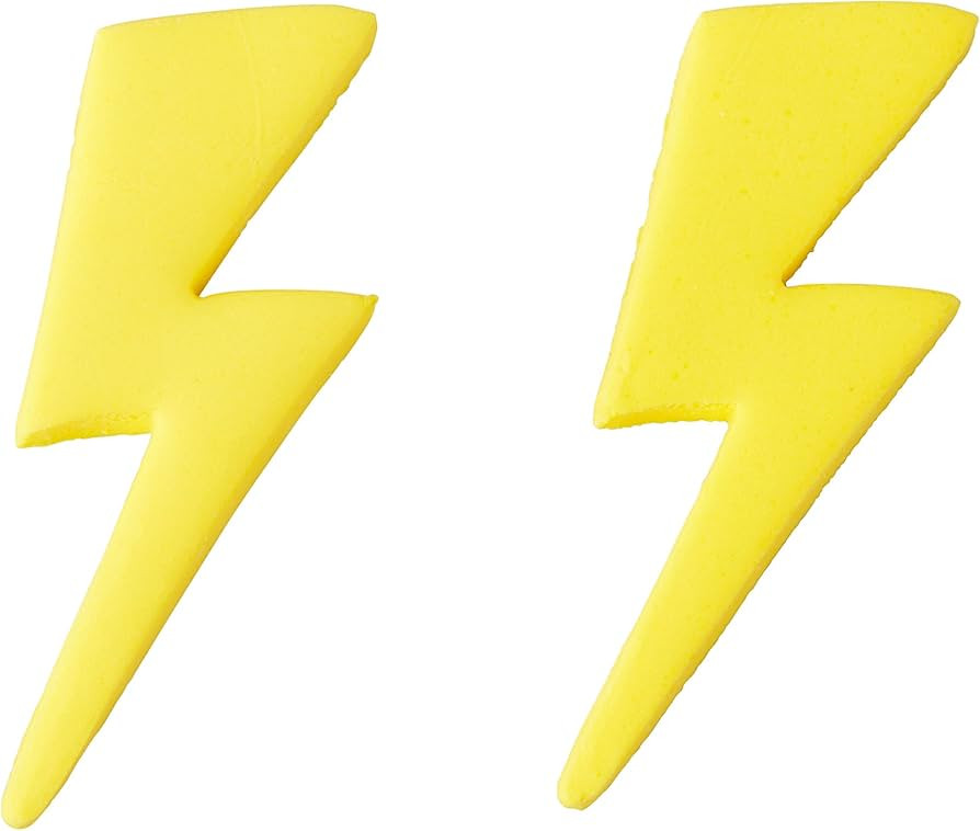 ROSANNA PANSINO by Wilton Lightning Bolt Icing Decorations Cupcake Toppers, 12-Count Cake Decorat... | Amazon (US)