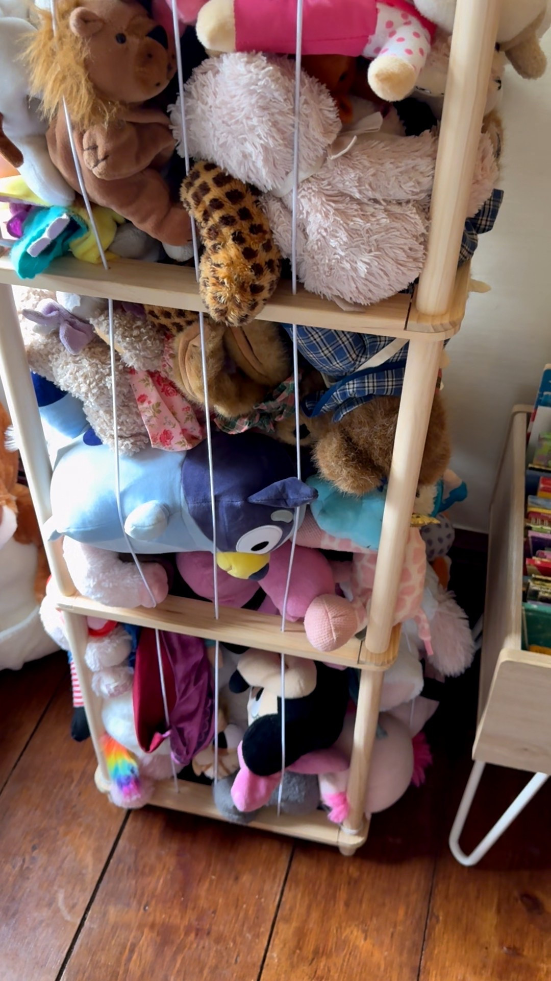 The cutest way to store ALL the stuffed animals 🧸 

We cleared out 3 full bins of stuffed animals and freed up so much floor space — and somehow made the room look cuter too!

The kids love it because their animals are easy to see and grab (they call it their “zoo” 🦒), and I love that everything finally has a home.

Simple, functional, and actually looks good in a playroom or bedroom 🙌

Found it on Amazon // kids playroom // kids bedroom // toy storage // toy organization 

#LTKHome #LTKKids #LTKBaby