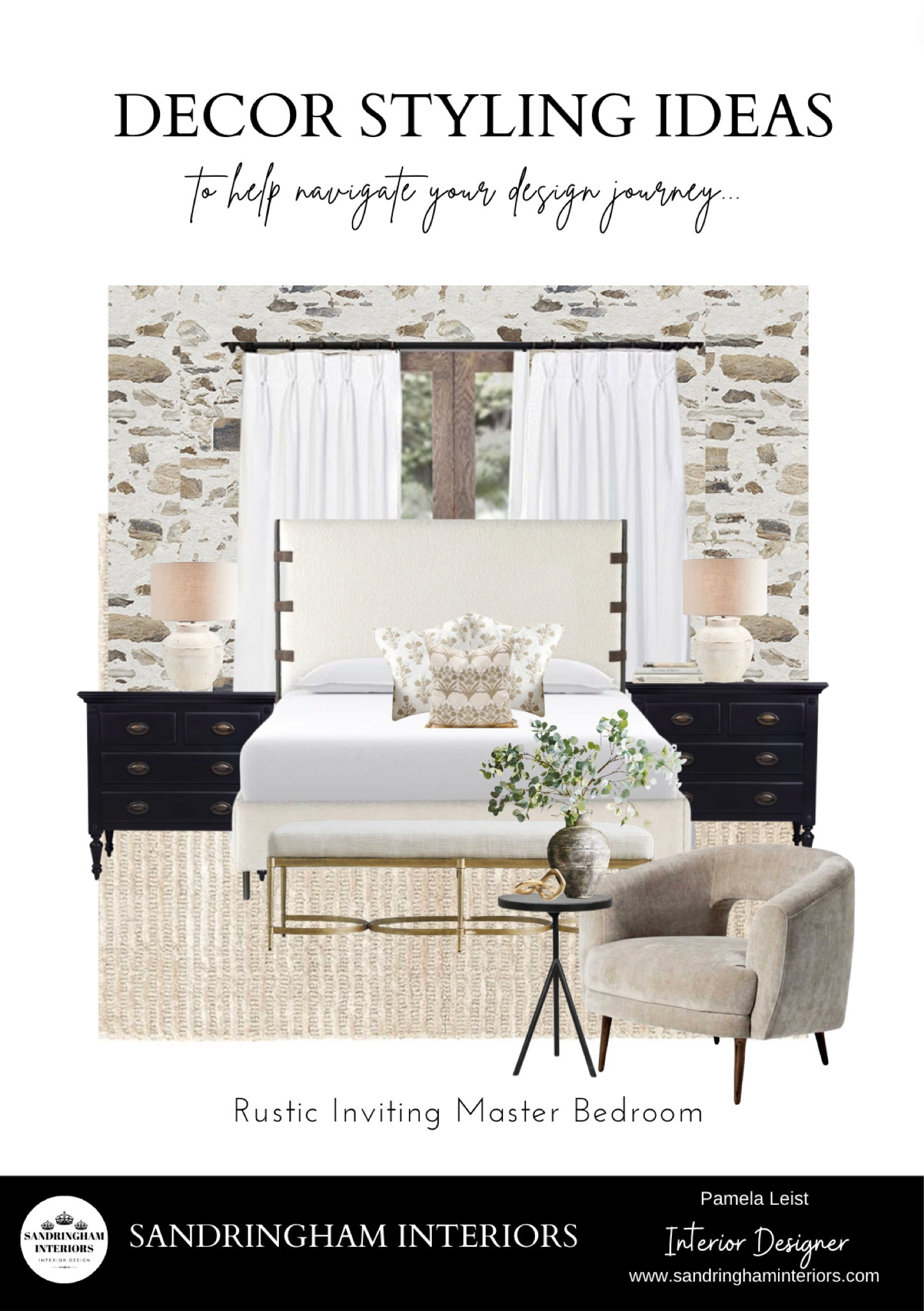 Rustic Inviting Bedroom Home Decor & Styling Ideas

Bed frame
Nightstand 
Ceramic Table Lamps 
Rugs
Throw Pillows 

#LTKhome #LTKFind