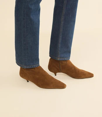 DEVI BOOT -- TORTOISE STRETCH SUEDE | DOEN