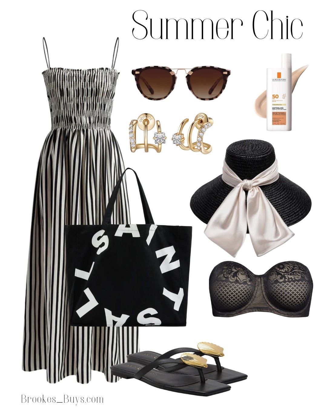 Black and white is always chic for summer. You can wear it anywhere  

#LTKStyleTip #LTKFindsUnder50 #LTKParties