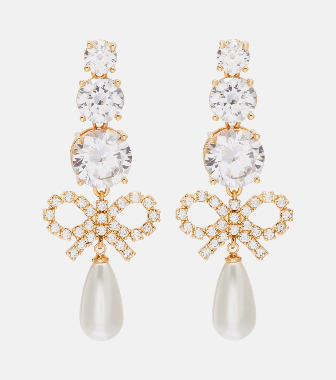 Embellished drop earrings | Mytheresa (DACH)