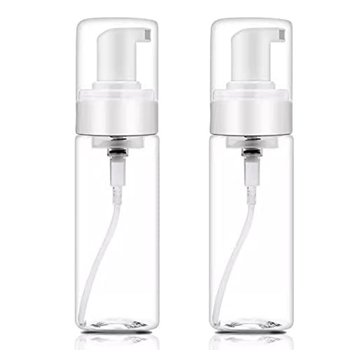 Foam Bottle Dispenser,2pcs 200ml/7OZ Foaming Pump Bottle Foam Soap Bottle Dispenser Transparent Empty Spray Bottles Foaming Hand Soap Dispenser Bottles Refillable Soap Dispenser | Amazon (US)