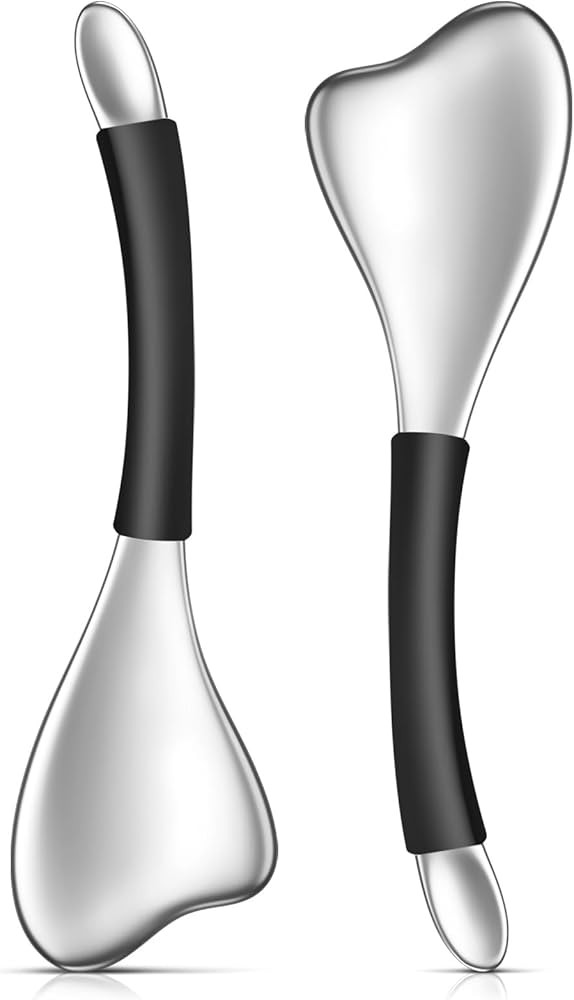 3-in-1 Cryo Gua Sha Facial Tools, Ice Roller Globes for Women Face and Eyes Massager, Unbreakable... | Amazon (US)