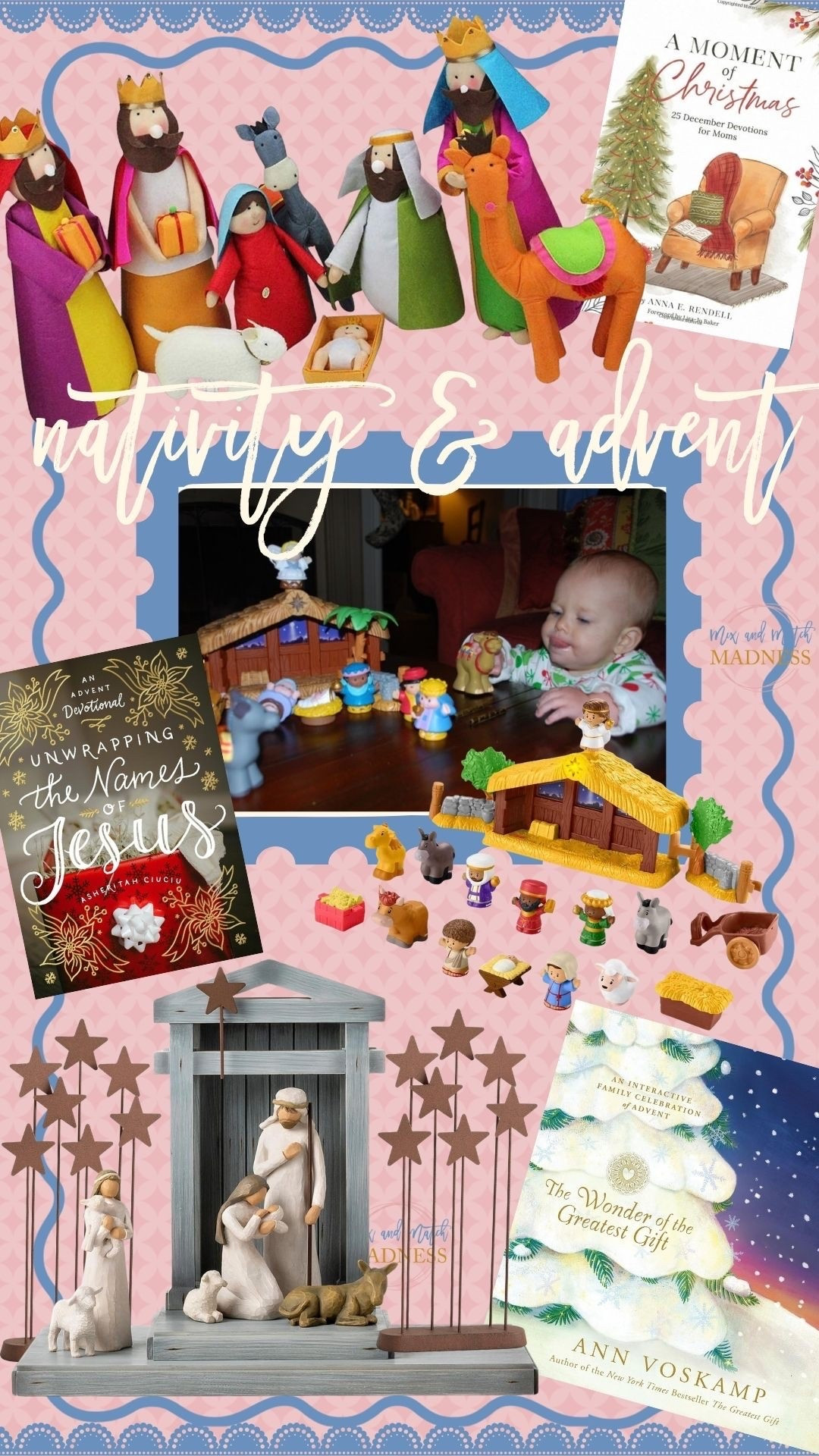 I love putting nativities all around our home. Sharing now while they’re in stock. Also sharing a few favorite advent books!

#LTKmomlife #LTKselfcare #LTKstorytime