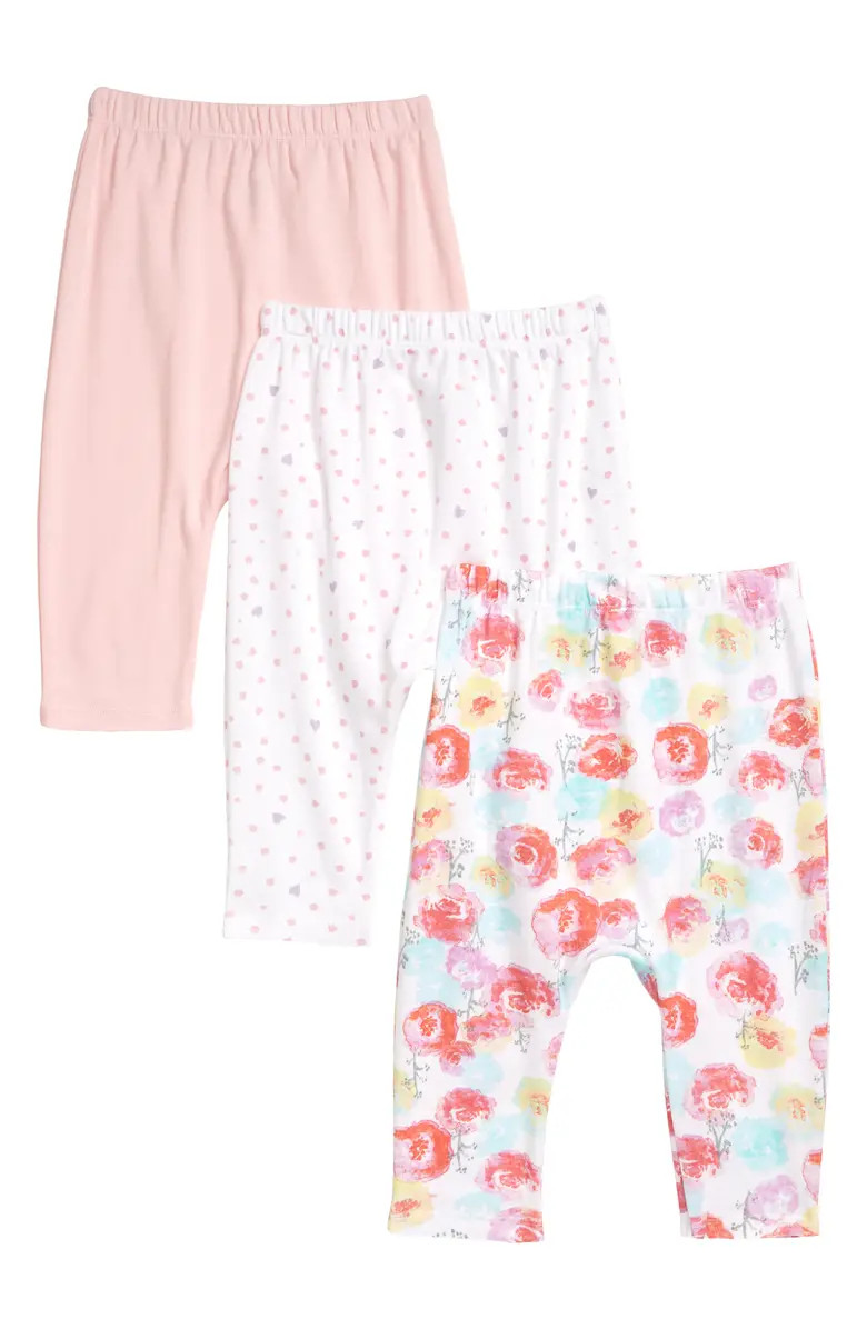 3-Pack Organic Cotton Pants | Nordstrom