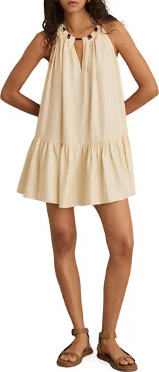 Nina Cutout Halter Cover-Up Dress | Nordstrom