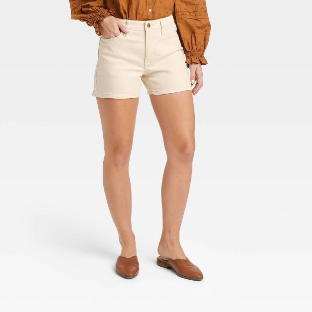 Women's High-Rise Midi Jean Shorts - Universal Thread™ | Target