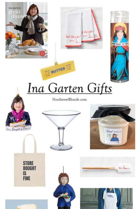 A niche gift guide for all the Ina Garten fans out there. Fans of the Barefoot Contessa will love these gift ideas. From actual cakes and cookies to ornaments and kitchen accessories 

#LTKGiftGuide #LTKSeasonal #LTKHoliday