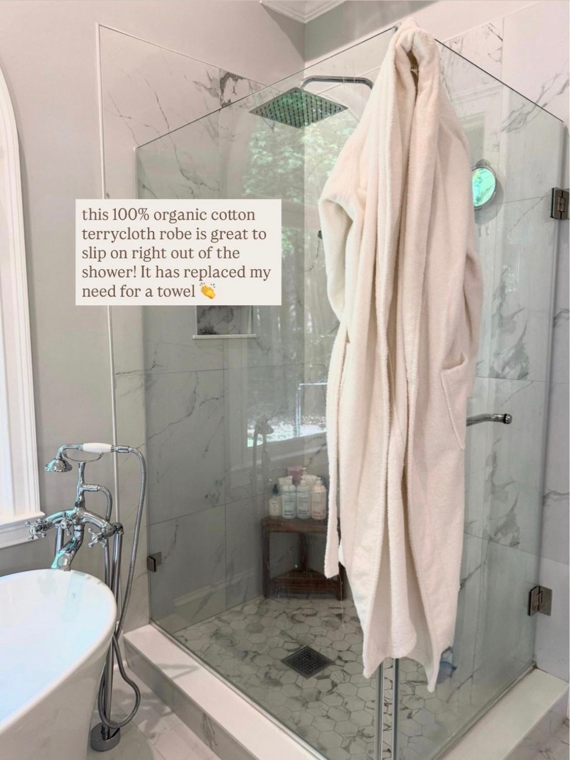 Obsessed with this organic cotton robe!!

#LTKootd #LTKmomlife #LTKselfcare