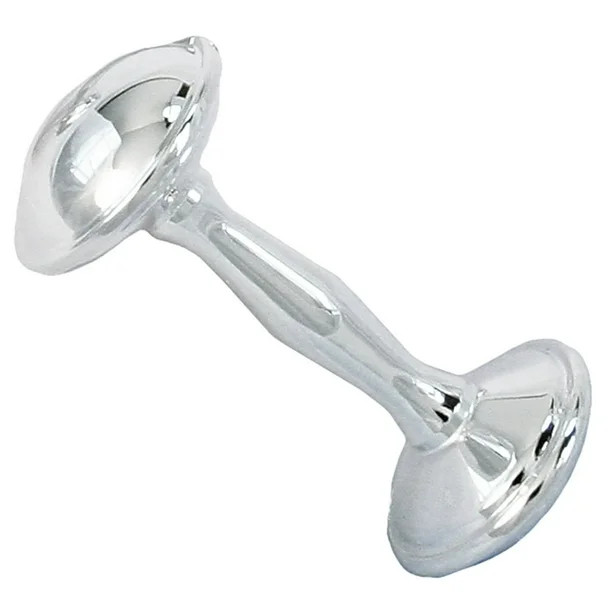 Stephan Baby Silver Plated 4" Keepsake Rattle - Walmart.com | Walmart (US)