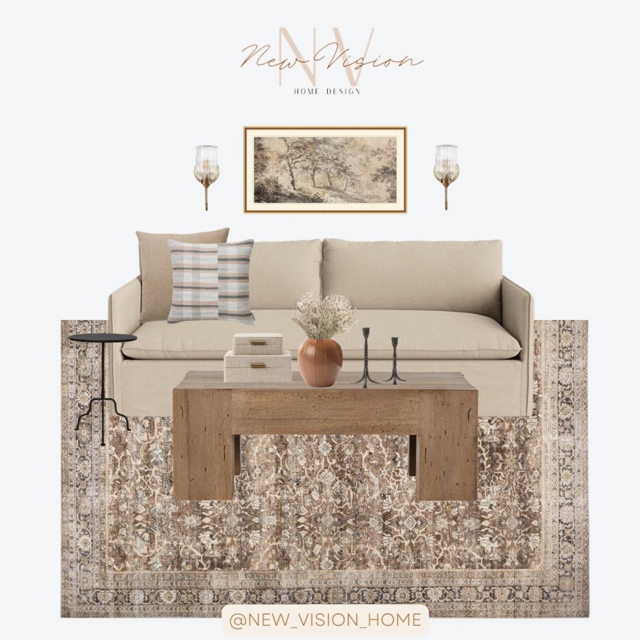 Living room decor with some of new McGee&Co pieces 

#LTKhome #LTKstyletip #LTKSeasonal