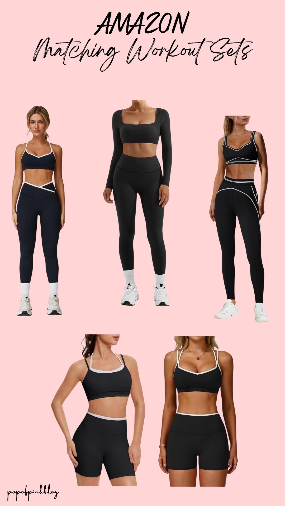 Amazon Matching Workout Sets🖤💪🏻
Workout, workout sets, Amazon sets, Amazon workout sets, matching sets, black workout sets

#LTKSaleAlert #LTKActive #LTKFindsUnder50