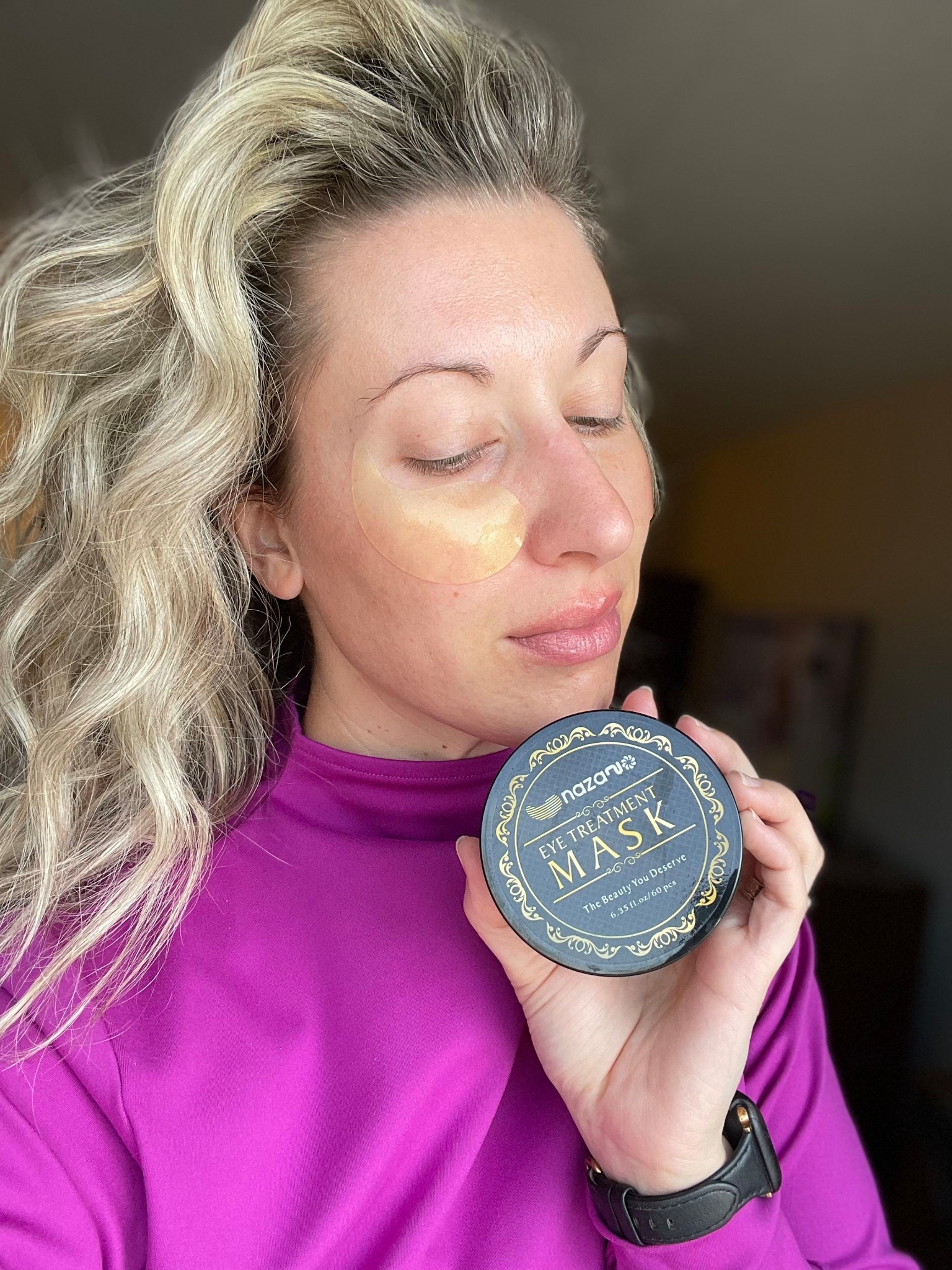 Post wedding eye mask relief 🫶🏼