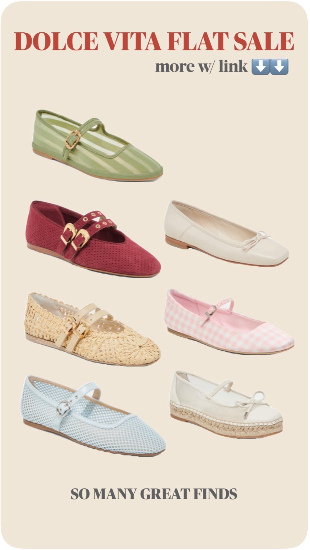 SALE FLATS!!! DOLCE VITA 

#LTKBeauty #LTKgrwm #LTKdayinmylife