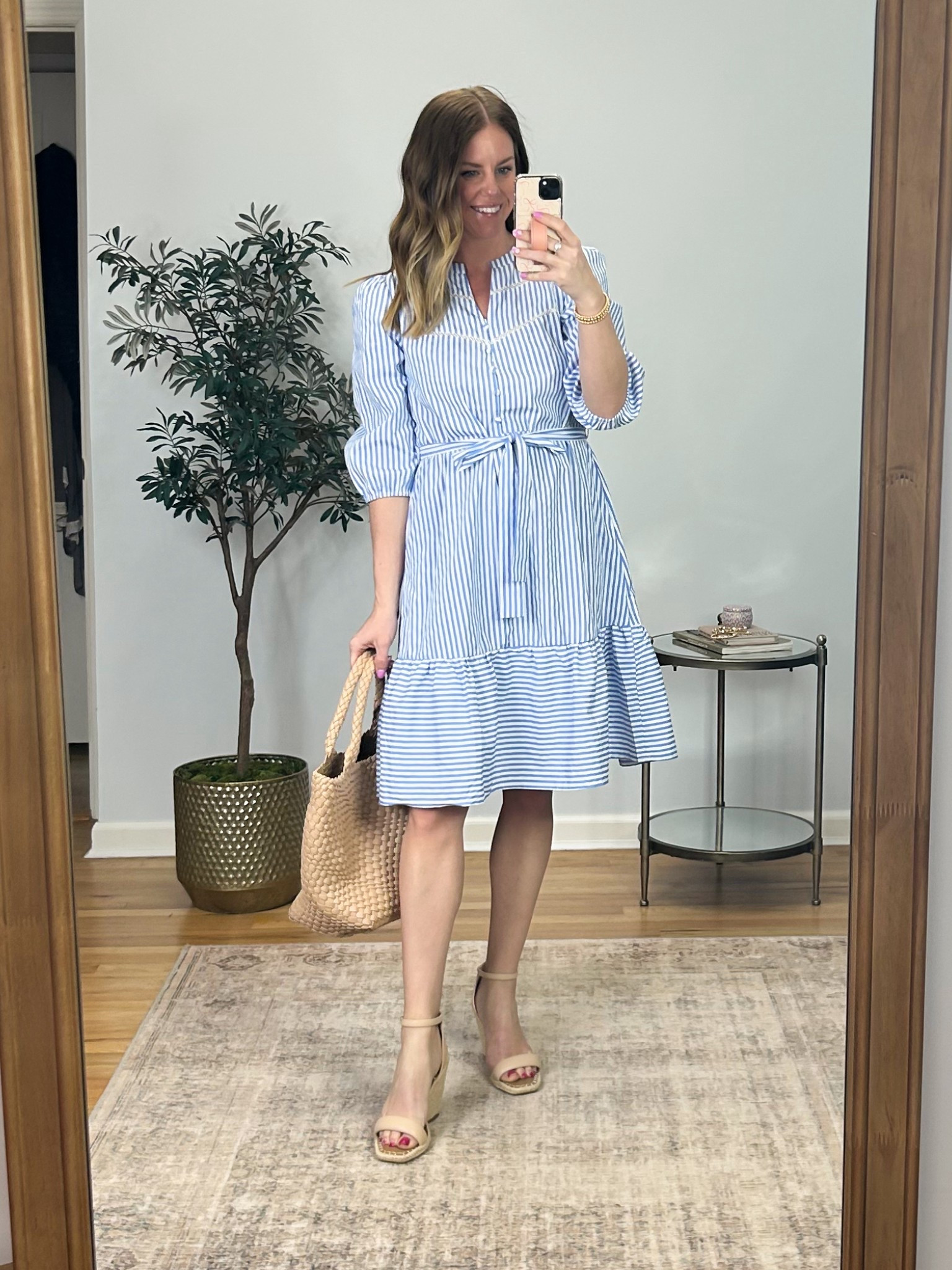 This maxi dress is so pretty and could be worn for work, school, spring and summer events. Also looks cute with sneakers for a casual outfit! I am 5’5” 125 lbs wearing size small  

Workwear dress. Vacation outfits.
Summer dresses. Striped dresses. Spring dresses. European vacation. Party dresses.

#LTKFindsUnder50 #LTKWorkwear #LTKSeasonal