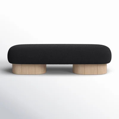 Denyer Boucle Fabric Upholstered Bench | Joss & Main