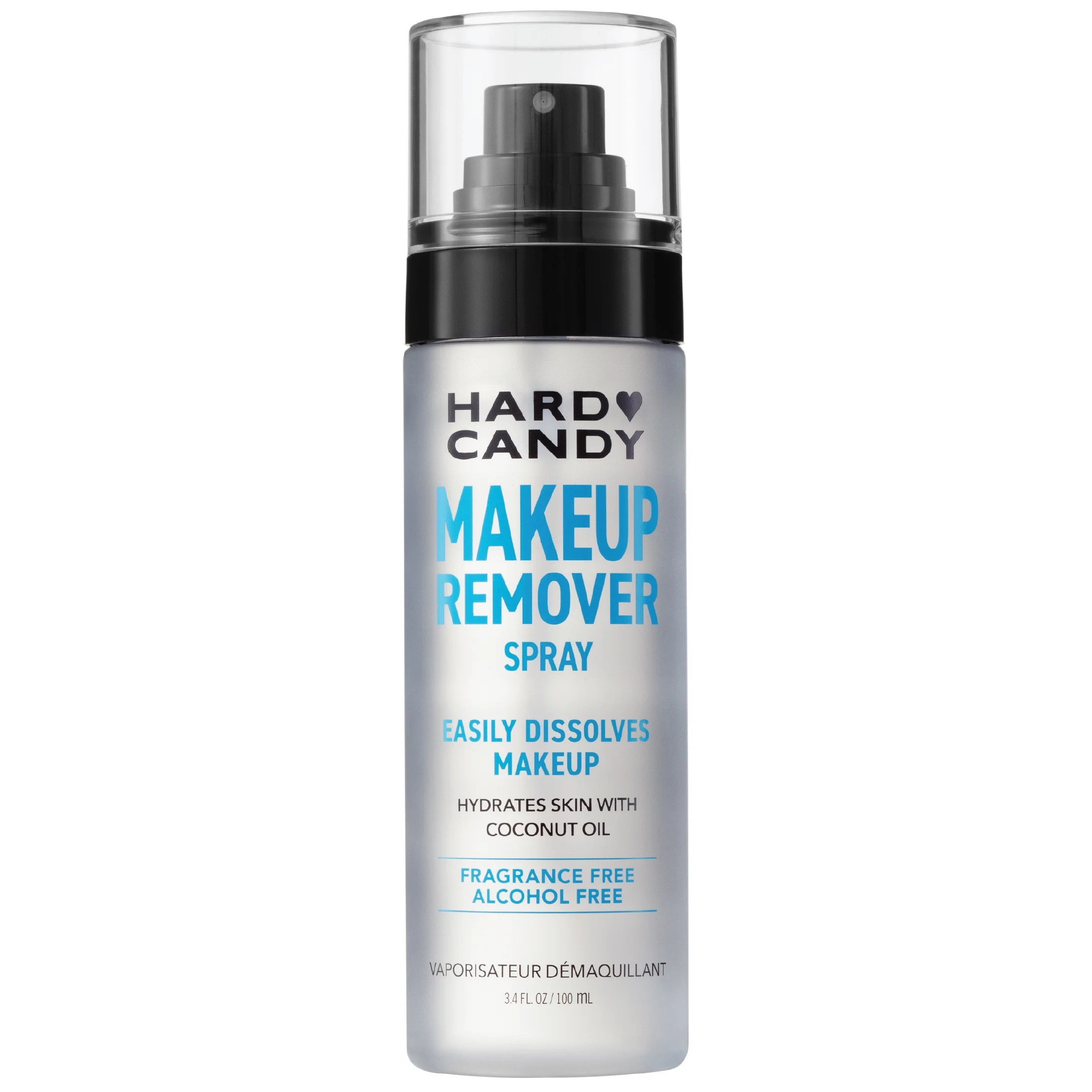 Hard Candy Makeup Remover Spray, Gentle Oil Cleanser, Instantly Dissolves Makeup, 100 mL | Walmart (US)