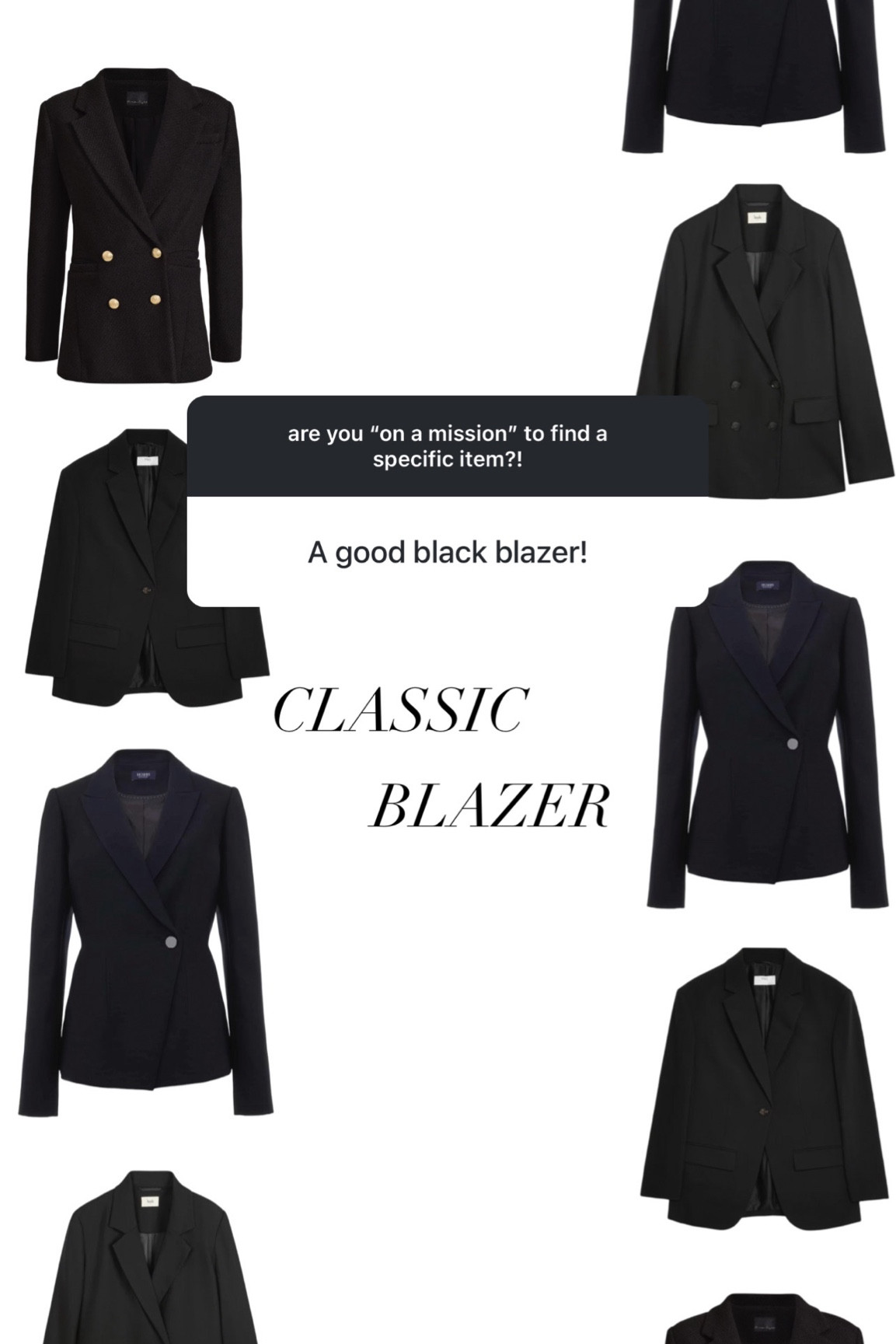 Classic black blazer 🖤

#LTKmodest #LTKworkwear #LTKautumn