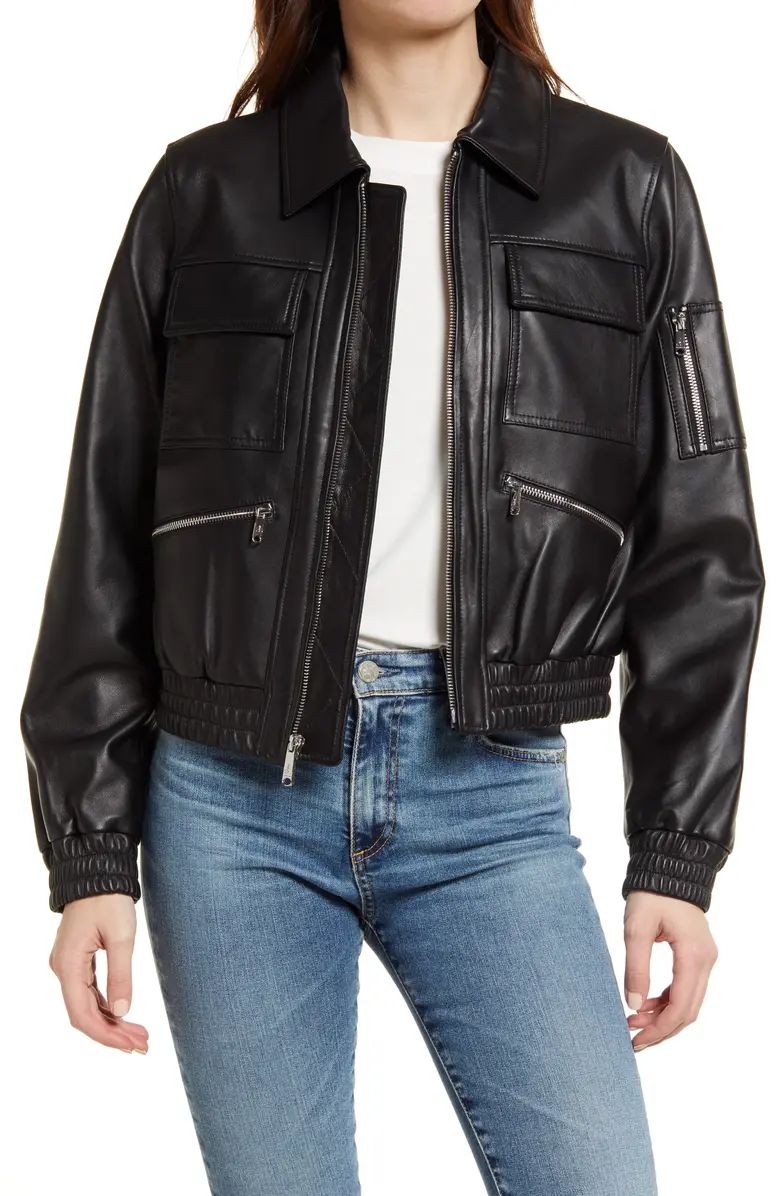 Leather Bomber Jacket | Nordstrom