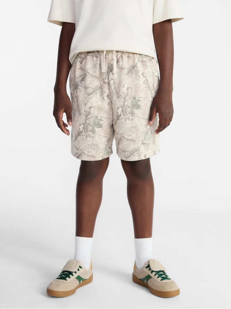 Weekend Academy Boys High Rise Fleece Shorts, Sizes 4-18 | Walmart (US)