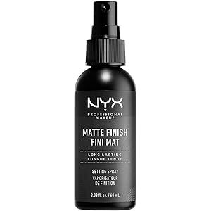 NYX PROFESSIONAL MAKEUP Makeup Setting Spray, Matte Finish , 2.03 Fl Oz (Pack of 1) | Amazon (US)