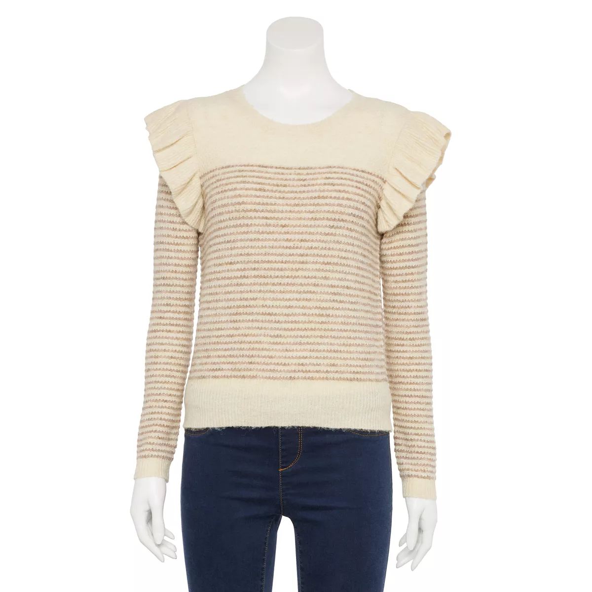 Women's LC Lauren Conrad Ruffle Pullover Sweater | Kohl's