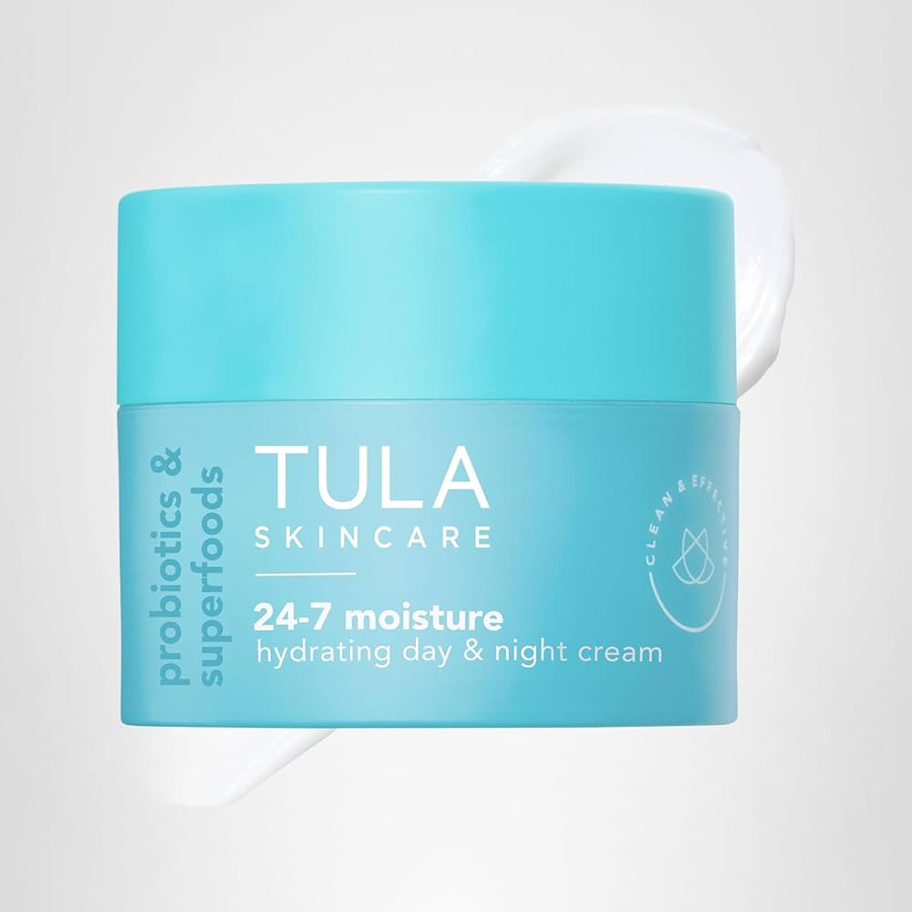 TULA Skin Care 24-7 Hydrating Day & Night Cream - Nourishing Moisturizer for Face, Maintain Skin ... | Amazon (US)