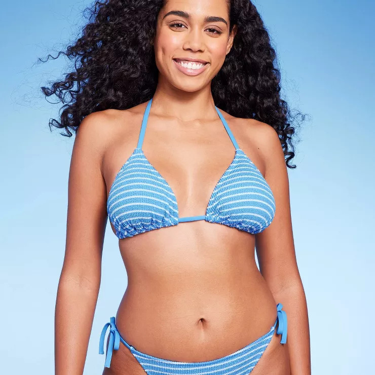 Women's Halter Triangle Bikini Top - Shade & Shore™ | Target