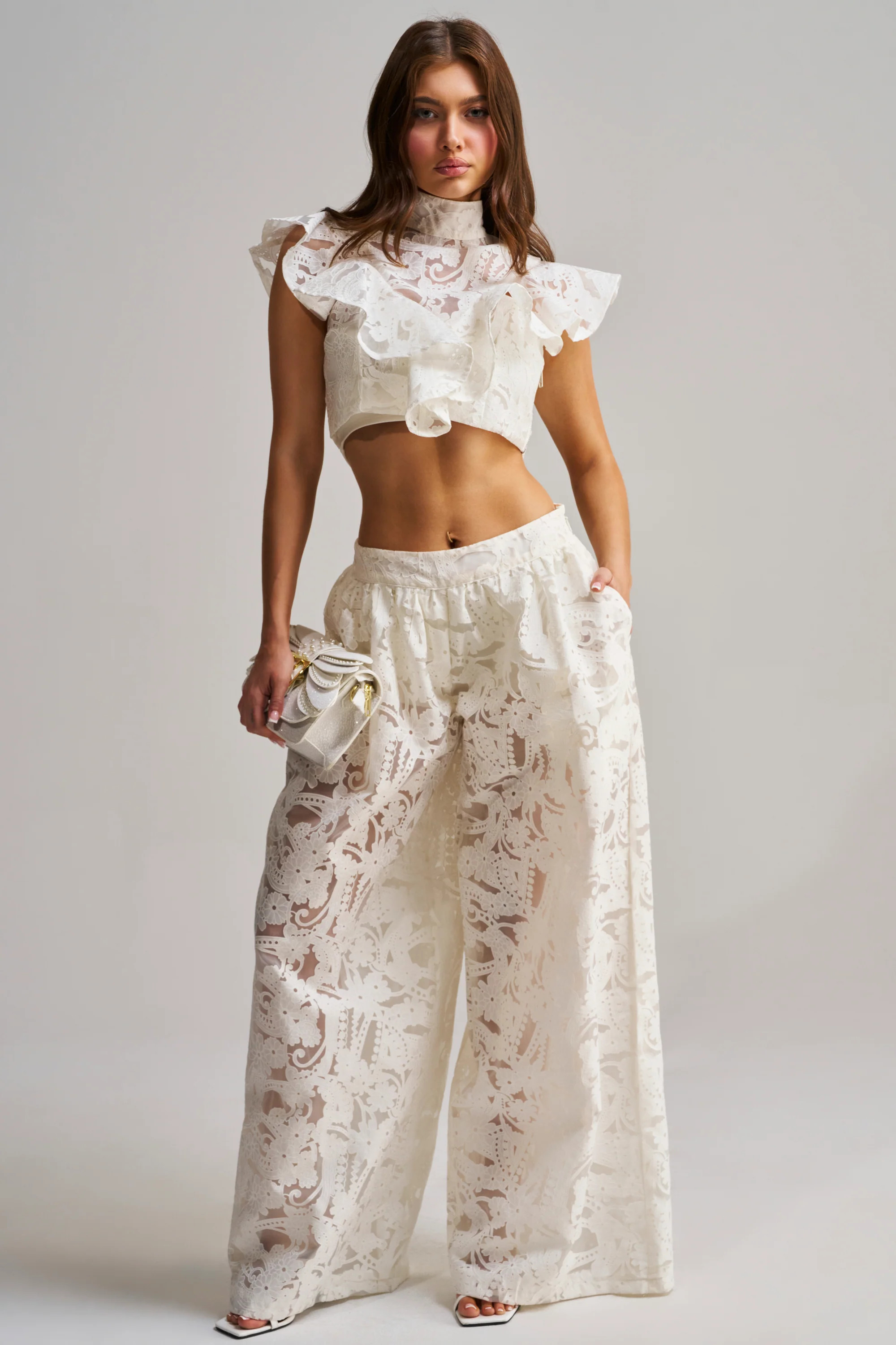 EMMA EMBROIDERED BALLOON PANT | AKIRA