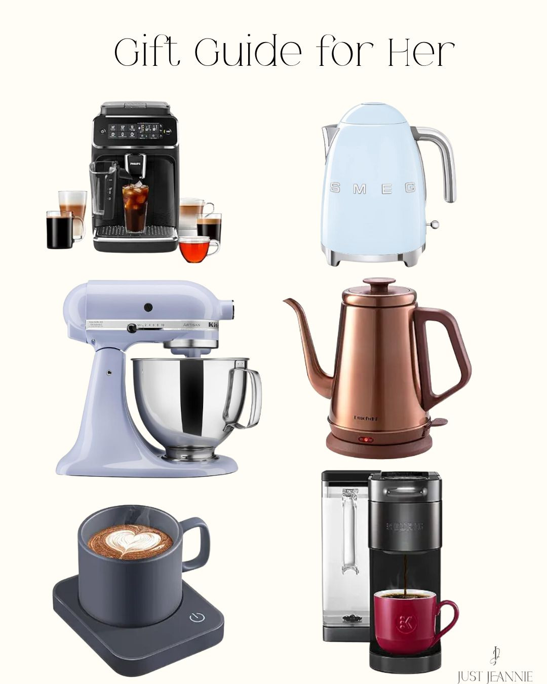 C
kitchen appliance gift guide


Upgrade Their Kitchen Game! 🧑‍🍳 Our appliance gift guide is packed with must-have gadgets that'll make every home chef smile. From sleek air fryers and smart coffee makers to stand mixers in gorgeous new colors - these are the gifts that keep on giving (and cooking!). Level up their culinary adventures with presents they'll use every day! ✨

#KitchenGifts #GiftGuide #CookingGifts #HolidayGifts 

 #LTKCyberWeek #LTKGiftGuide #LTKHoliday