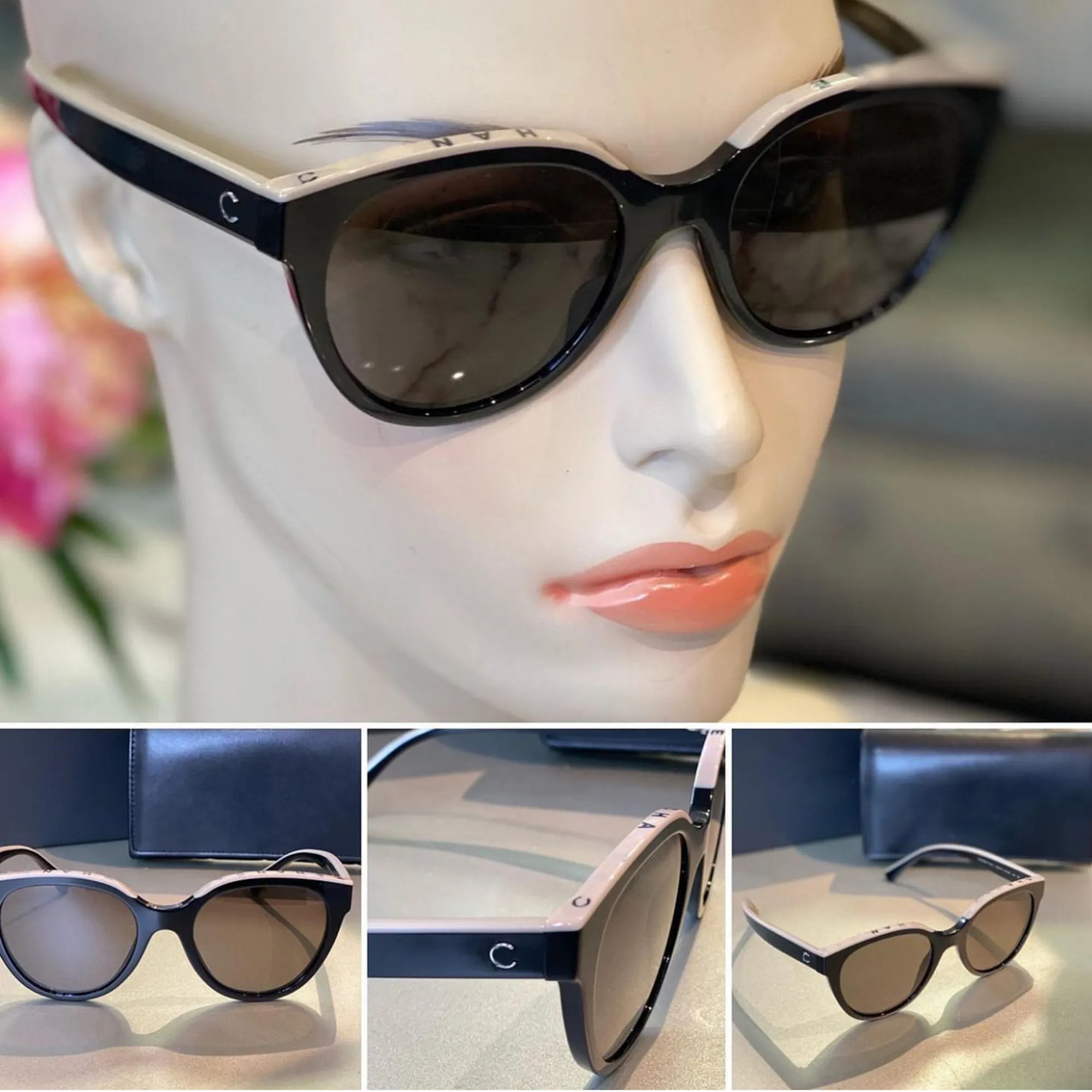 hot designer sunglasses for women womens retro eyewear luxury cat eye uv400 5414 5417 protect len... | DHGate