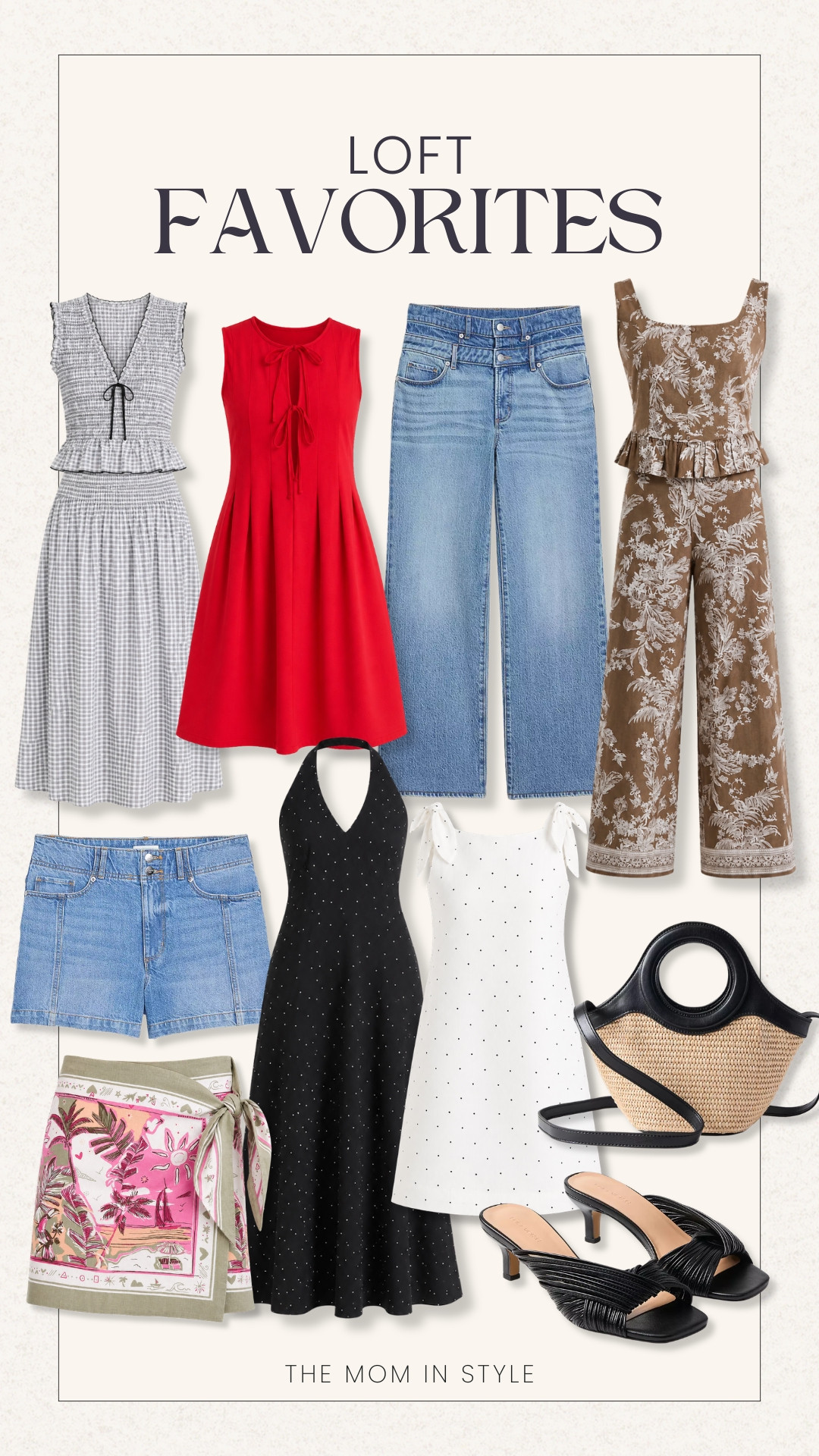 LOFT has so many good summer pieces right now and these are the ones I keep coming back to 🤍 from easy dresses and polished denim to vacation ready sets and chic accessories, these are such versatile finds for the season ahead

LOFT fashion, summer outfit ideas, vacation outfits, chic summer dresses, wide leg jeans, denim shorts, matching sets, neutral accessories, everyday style, feminine fashion, resort wear, affordable summer fashion

#LTKootd #LTKSeasonal #LTKmomlife
