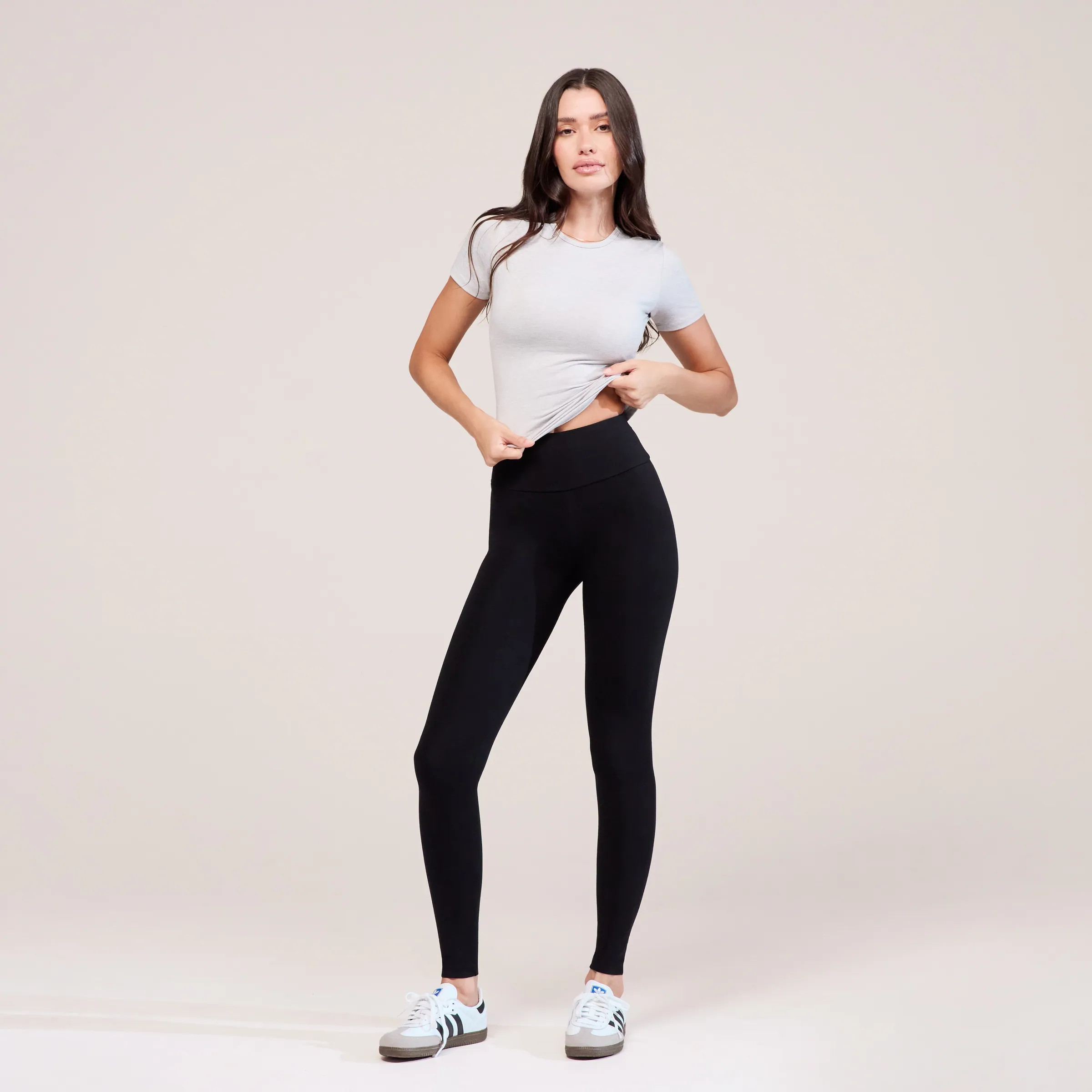 Everyday High Waisted Leggings | Black | LOVALL