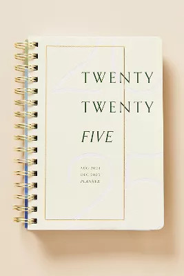 2025 17-Month Spiral Planner | Anthropologie (US)