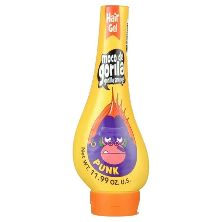 Moco de Gorila Snot Hair Gel Punk Yellow 11.99oz - Strong Hold Styling Gel for All Hair Types | Walmart (US)