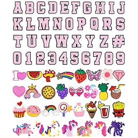 Pink Letters Numbers Girls... | Amazon (US)
