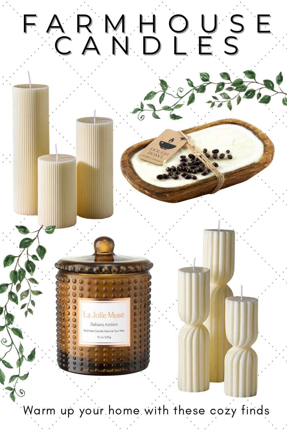 Bring that warm, rustic charm into your home with these cozy farmhouse candles

#LTKHome