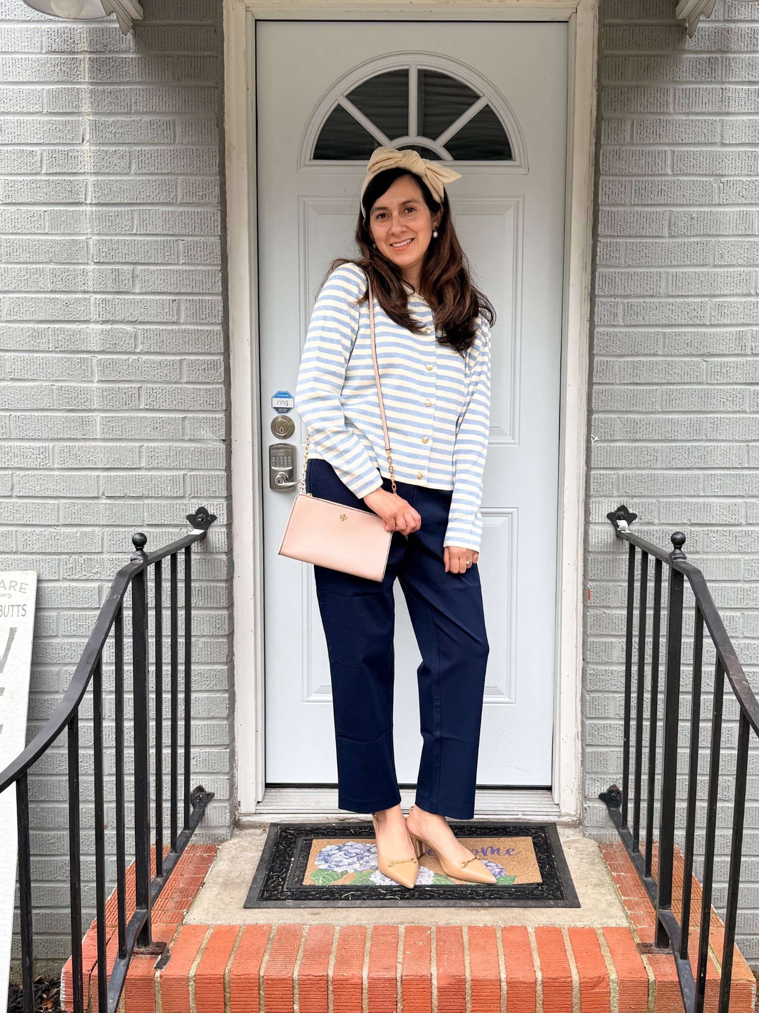 If you’re a busy woman in your 40s who doesn’t have time to overthink workwear… 

try a simple outfit formula that always works:
✔ A cute top/ cardigan
✔ Tailored trousers
✔ Neutral accessories

A go-to you can throw on and still feel confident throughout the day.

What is your go-to? 
Save this for your next shopping trip! 

#LTKOver40 #LTKWorkwear #LTKootd