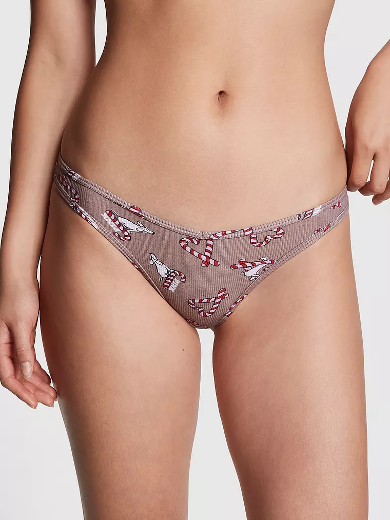 Buy Victoria's Secret Cotton Thong Knickers from the Victoria's
