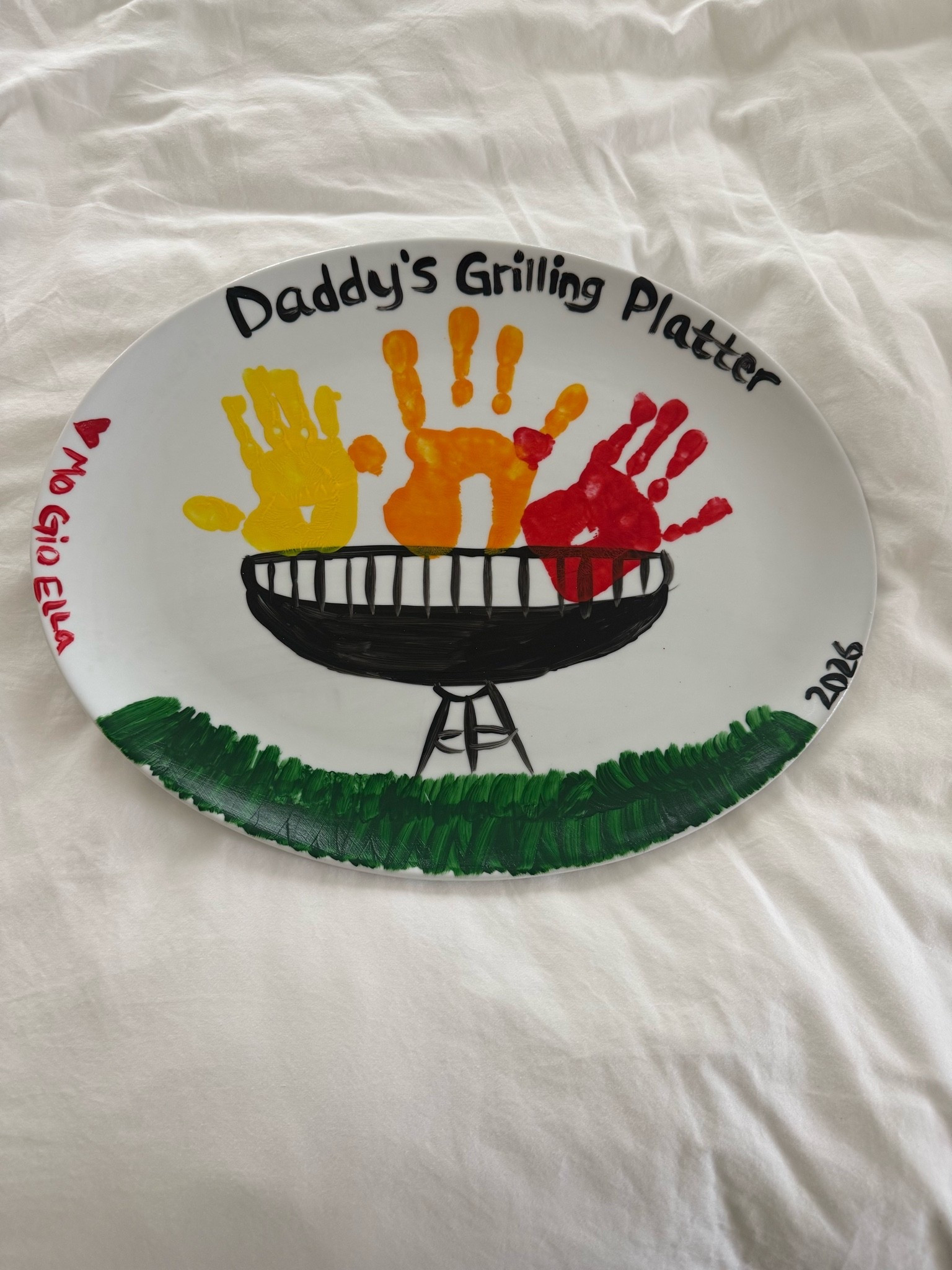 Father’s Day gift idea for next year ❤️ We made this platter as a keepsake. I’m a sucker for all the handprint crafts 🥹 

Target, amazon, Father’s Day gift ideas, grilling platter, gift ideas for Dad, kids craft ideas, handprint crafts

#LTKmomlife #LTKKids #LTKSeasonal