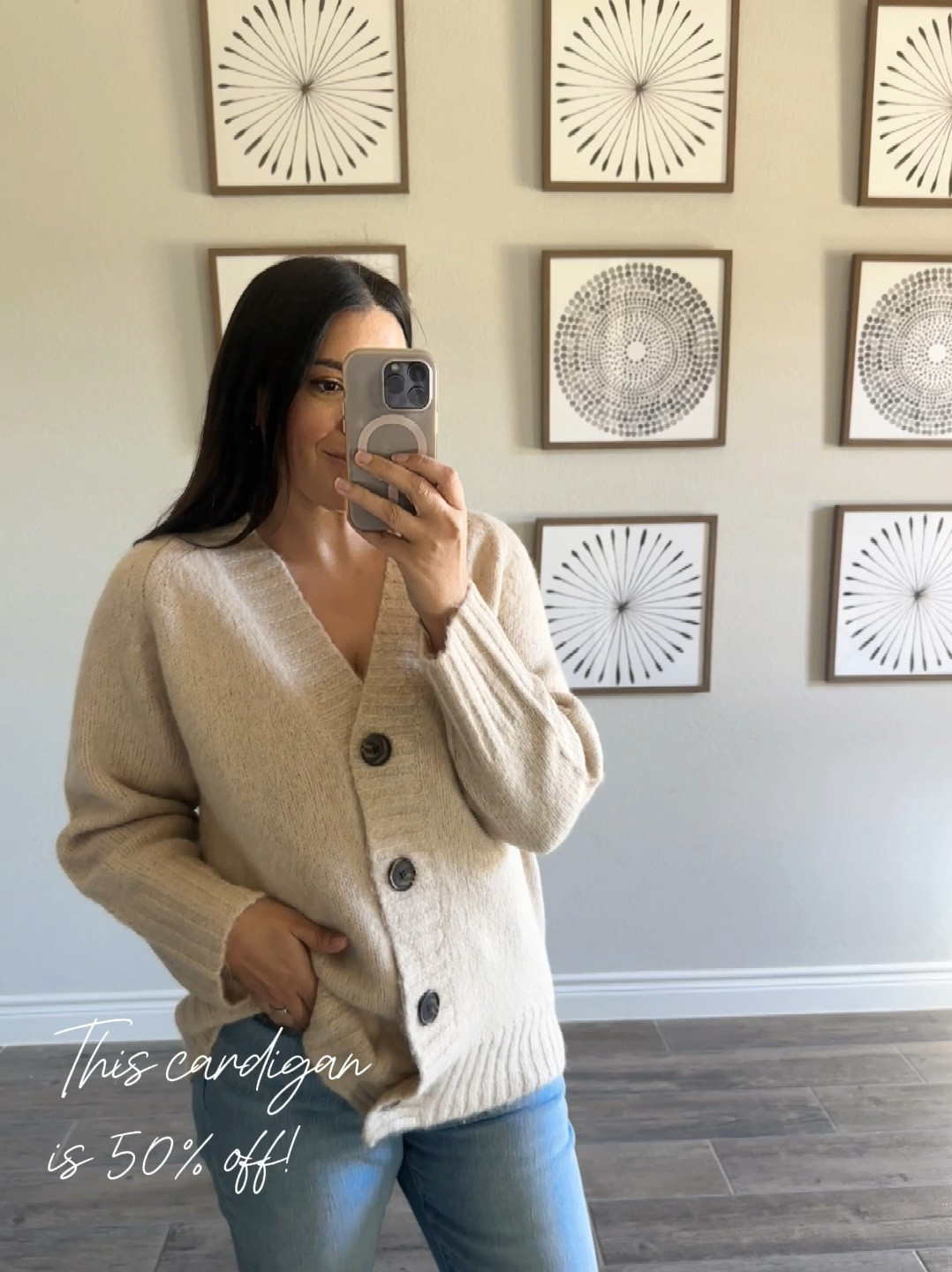 Madewell is now 50% off! This is a crazy good sale!! 

Including my cardigan— 50% off! I’m in the medium, fit is oversized!

My jeans are on sale too! I’m in the 29 regular .

#LTKHoliday #LTKOver40 #LTKCyberWeek