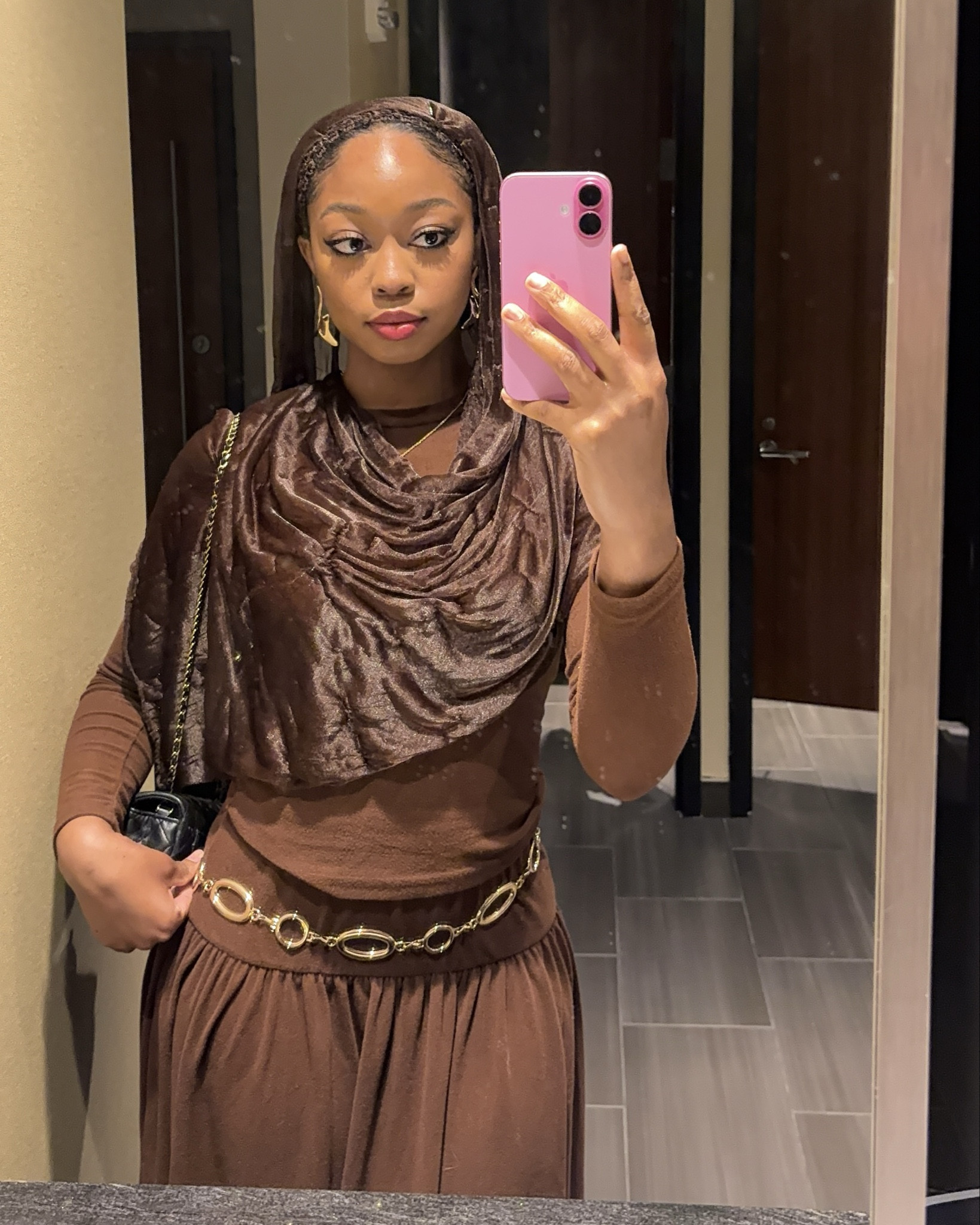 fall outfit inspo 🍁

brown skirt set, brown fall outfit, coffee brown outfits 