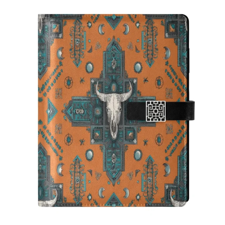 Leather Notebook with Pen Holder Writing Notepad Includes 100 Pages Lined Journal Western-style C... | Walmart (US)