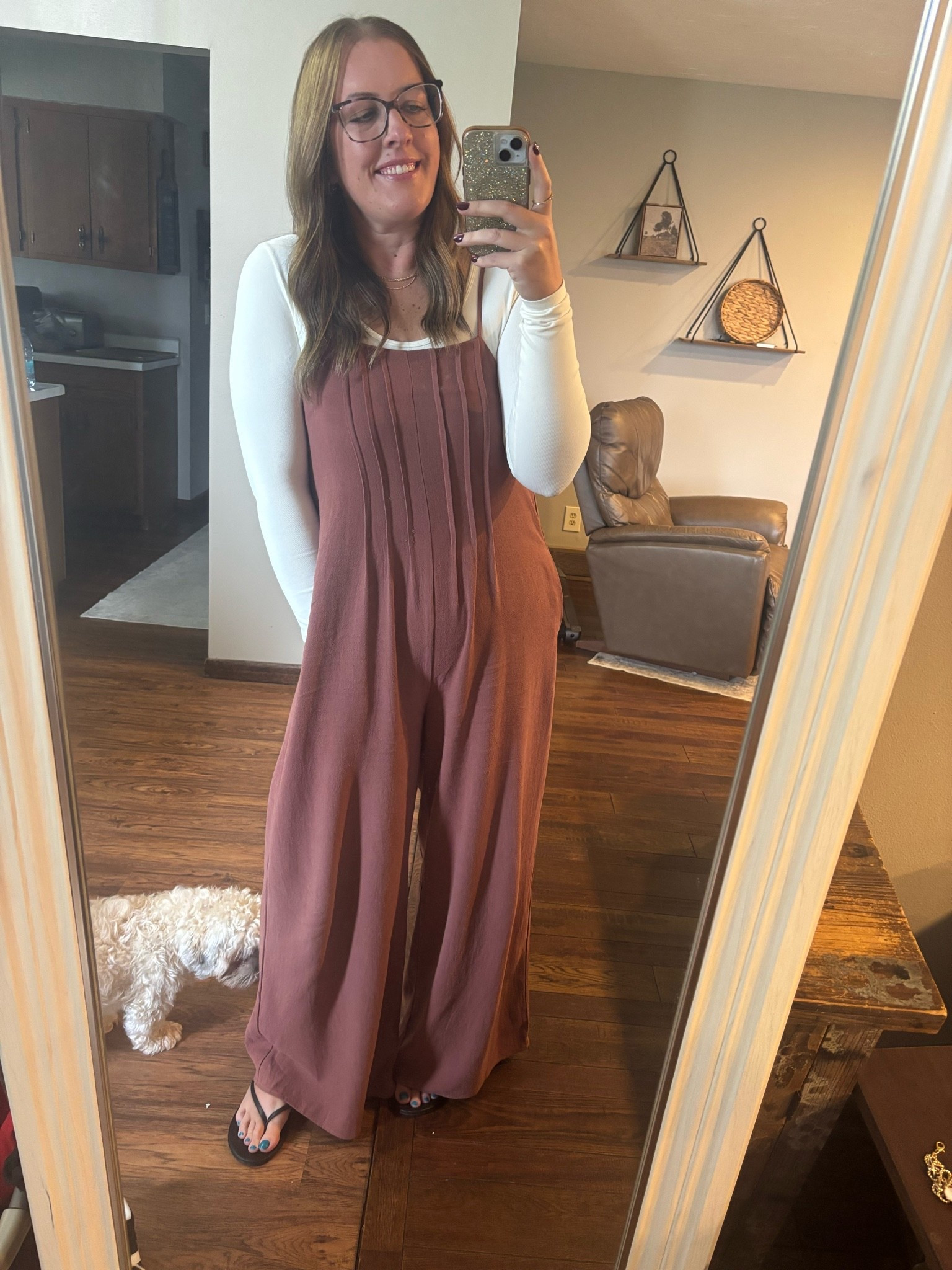Fall tones + an easy one-and-done outfit 🤎