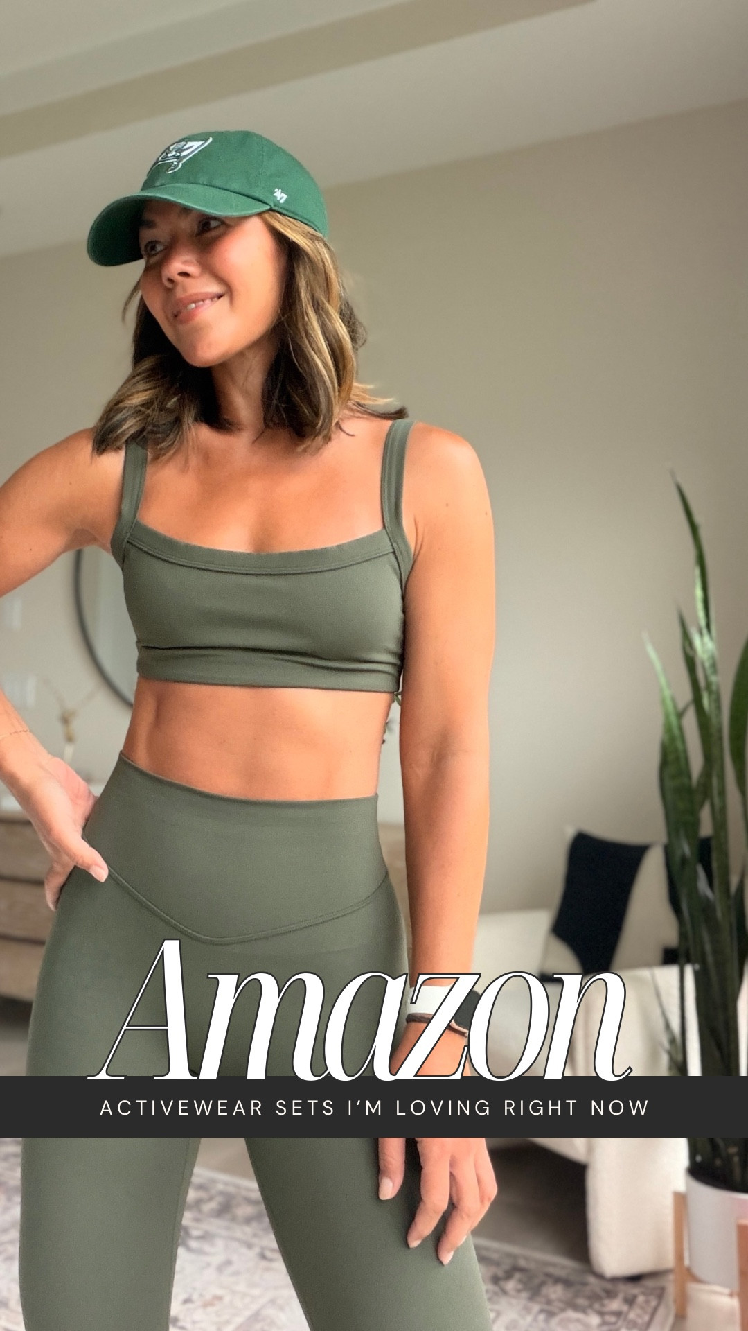 I’m obsessed with this activewear set from Amazon right now. The fabric is buttery soft with just the right amount of compression—it smooths everything out and still feels so comfortable.

The top gives great support with adjustable straps, and the leggings are high-waisted with no front seam and the most flattering V detail that really shapes and lifts.

Wearing a small in both, true to size. Comes in so many colors.



#LTKfitnessgoals #LTKActive #LTKgrwm